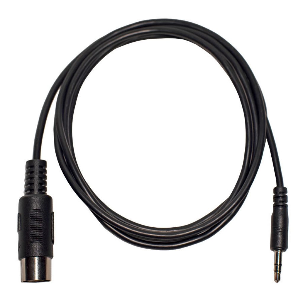 4 MIDI Cable - 3.5mm TRS to 5 pin DIN - 1010music LLC