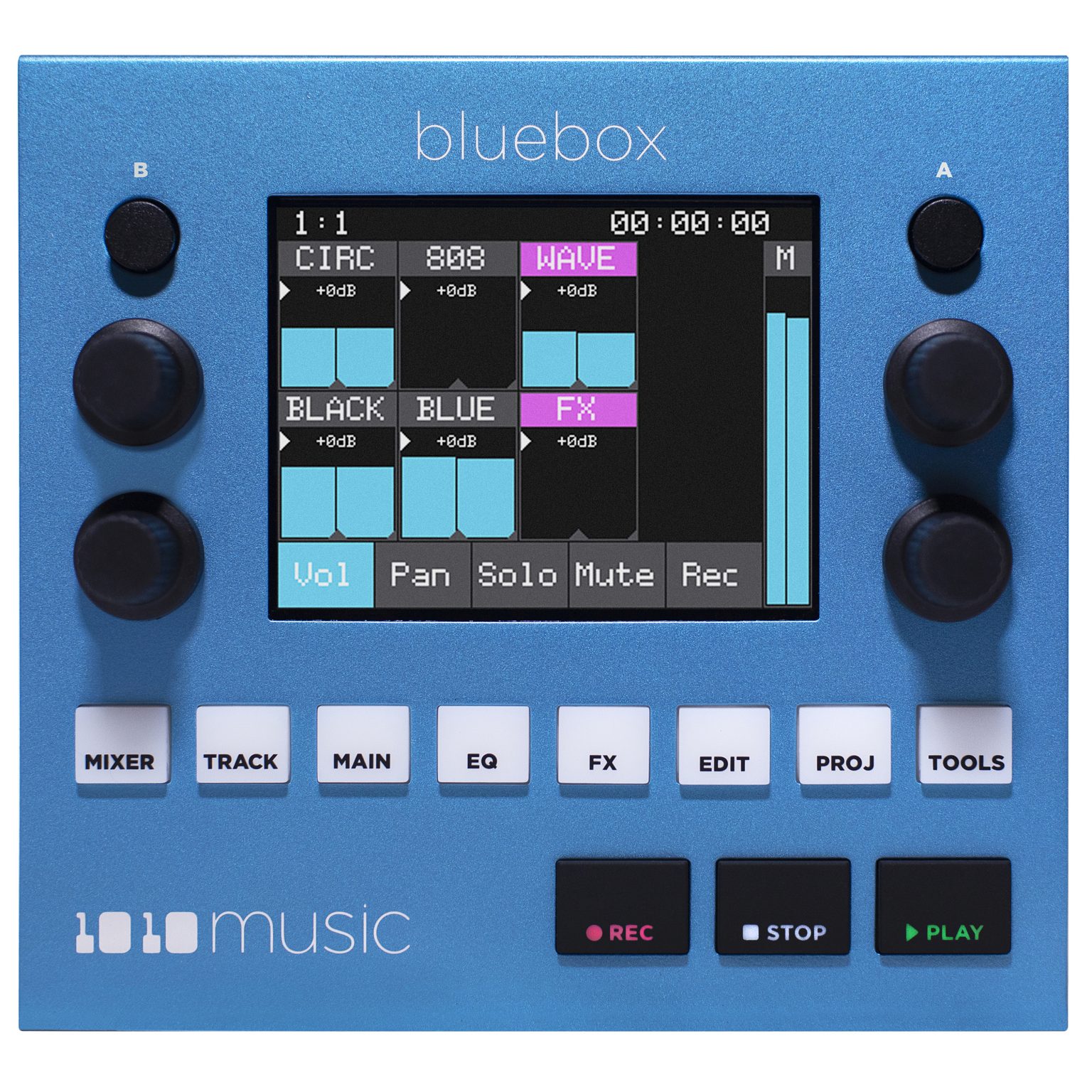 Bluebox Compact Digital Mixer/Recorder 1010music LLC
