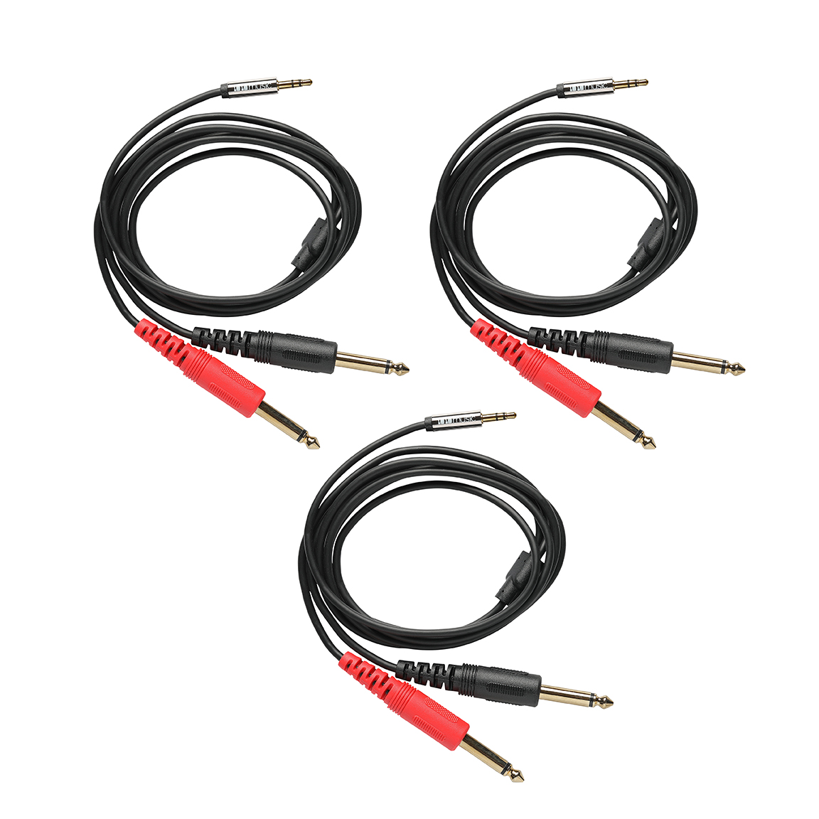 Câble Audio 3,5 Mm Mâle Vers 6,35 Mm TRS – 3 Mètres – Stéréo