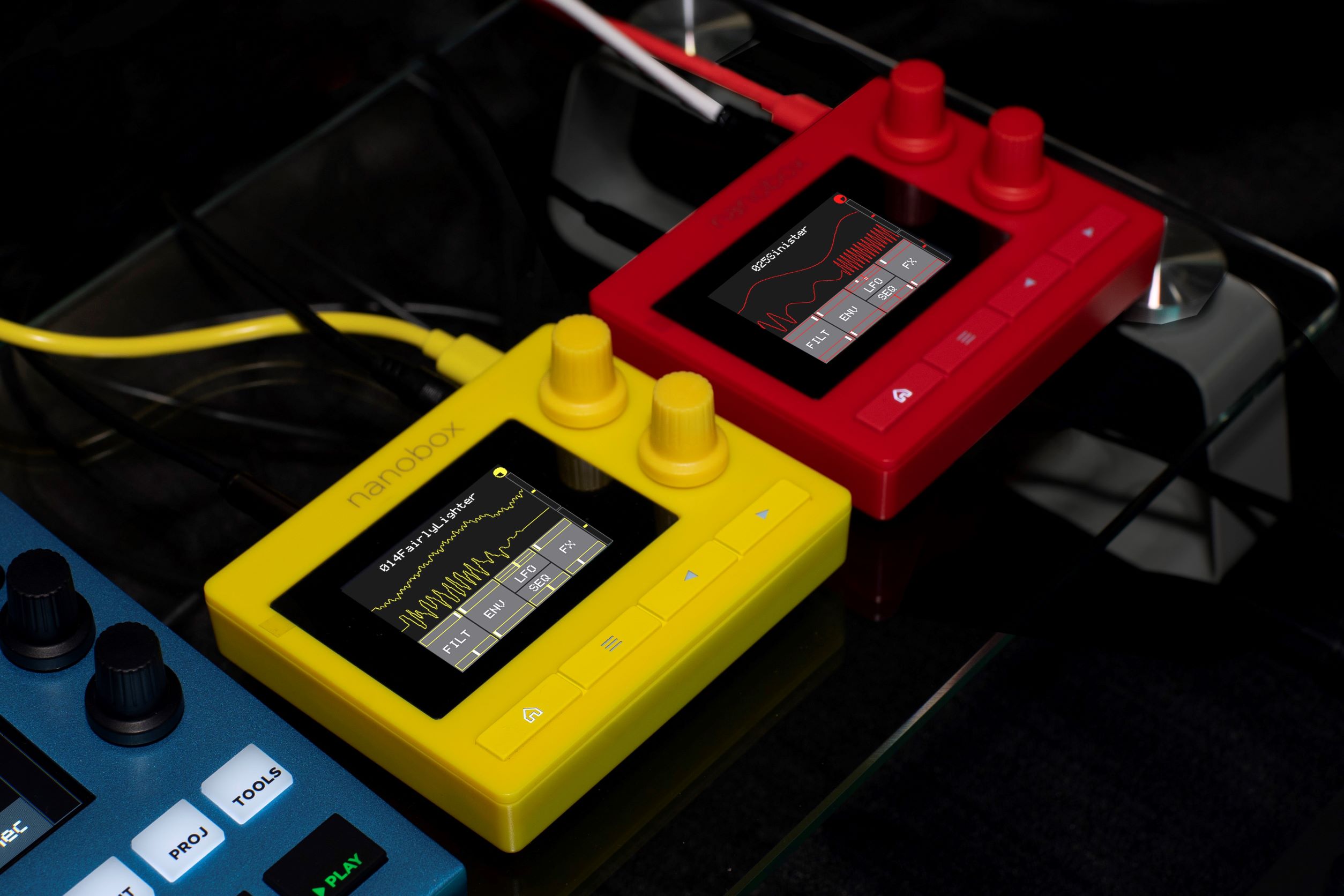 nanobox | lemondrop - Polyphonic Granular Mini Synth - 1010music LLC