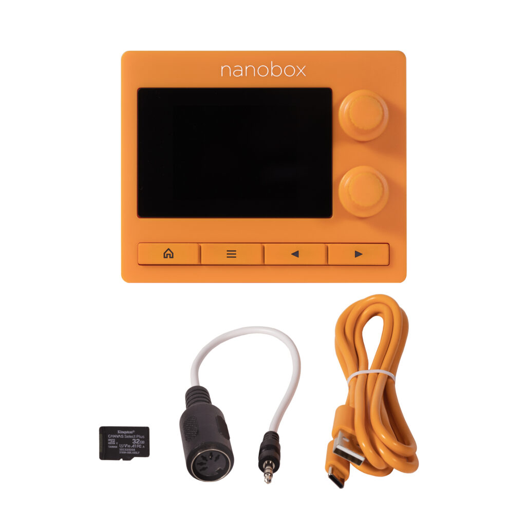 nanobox tangerine Compact Streaming Sampler 1010music LLC